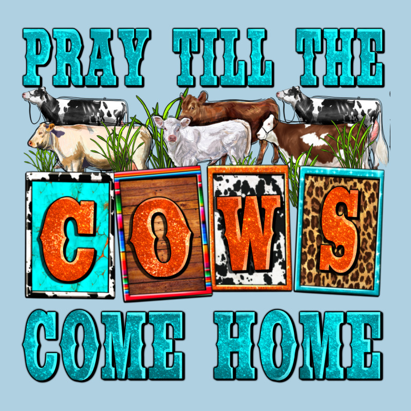 Pray Till The Cows Come Home Olivia Premium Hoodie by OliviaCreatesArt | Teevron