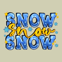 Snow Snow Snow With Sparkle Heavy Core Tee | Teevron