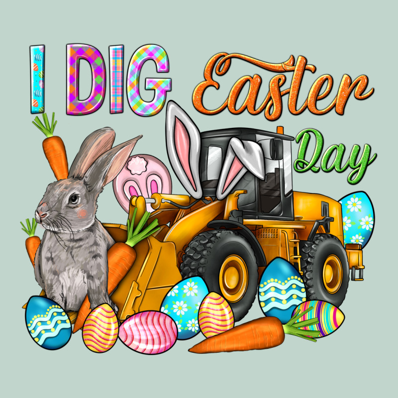 I Dig Easter Day Zipper Hoodie by HowdyJamesFarm | Teevron