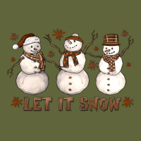Let It Snow Snowmen Classic Tee | Teevron