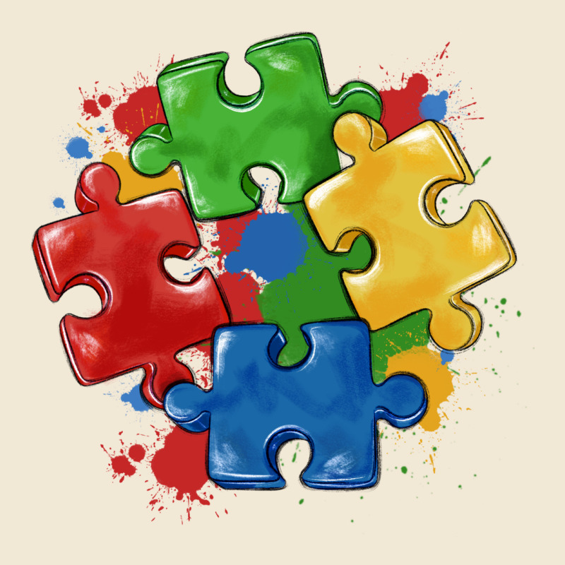 Autism Puzzles Premium Tee by MaliasSmallBusiness | Teevron