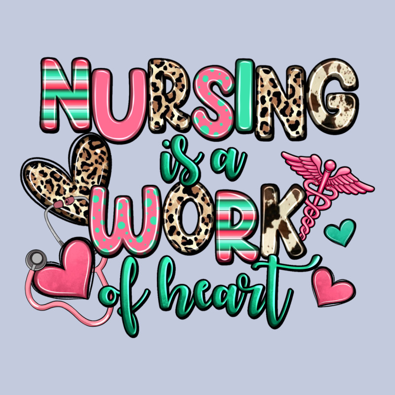 Nursing Is A Work Of Heart Long Sleeve Tee by RanaPortraitStore | Teevron
