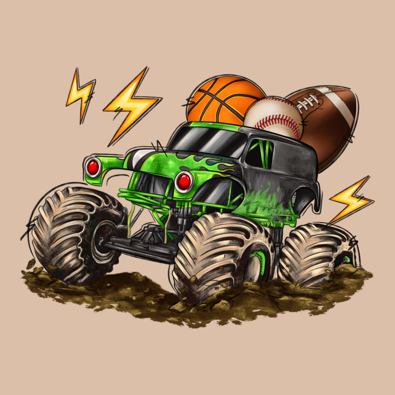 Monster Truck Sports Urban Heavy Tee by LillyAllenDesigns | Teevron