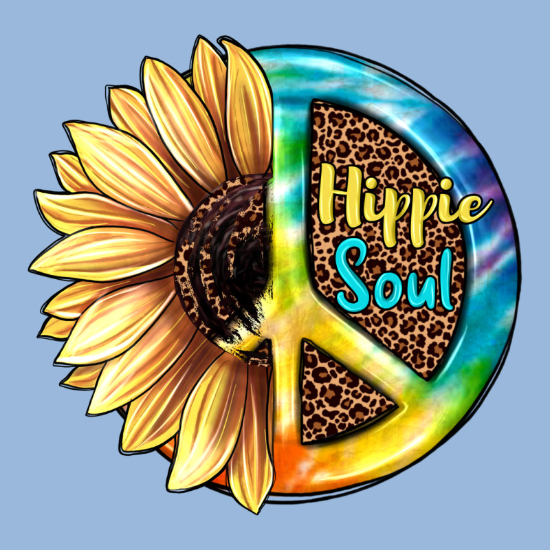 Hippie Soul With Sunflower And Leopard Background Premium Hoodie by JahusDesignShop | Teevron