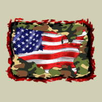Distressed American Flag Heavy Core Tee | Teevron