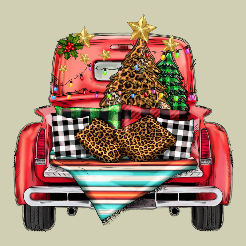 Christmas Truck Heavy Core Tee by BarkalooDesign | Teevron