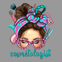 Messy Bun Cosmetologist Bbs Vintage Hoodie | Teevron