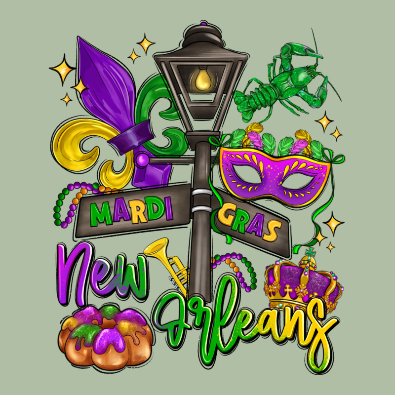 New Orleans Mardi Gras Urban Heavy Tee by LillyAllenDesigns | Teevron