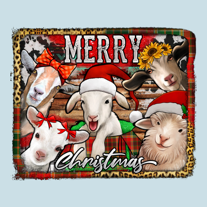 Merry Christmas Goats Ladies Tee by Jasminsmagicworld | Teevron