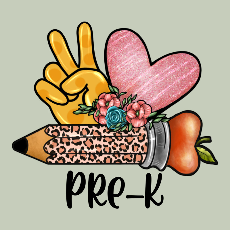Peace Love Pre K Classic Tee by JahusDesignShop | Teevron
