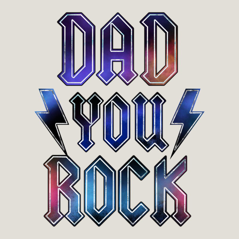 Dad You Rock Heavy Core Tee by LillyAllenDesigns | Teevron