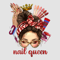 Nail Queen Messy Bun With Crown Bbs Premium Sweatshirt | Teevron