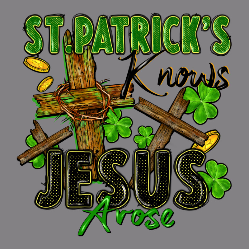 St. Patrick's Knows Jesus Arose Heavyweight Hoodie by FaDigitalArtStudio | Teevron