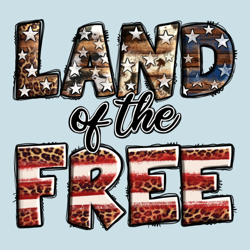 Land Of The Free America Western Pattern Ladies Tee by Jasminsmagicworld | Teevron
