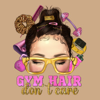 Messy Bun Gym Hair Don't Care Bbs Vintage Hoodie | Teevron