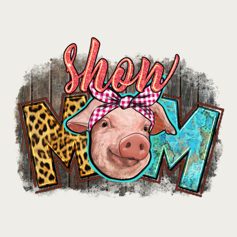 Show Mom Pig Zipper Hoodie by CowGirlArtShop | Teevron