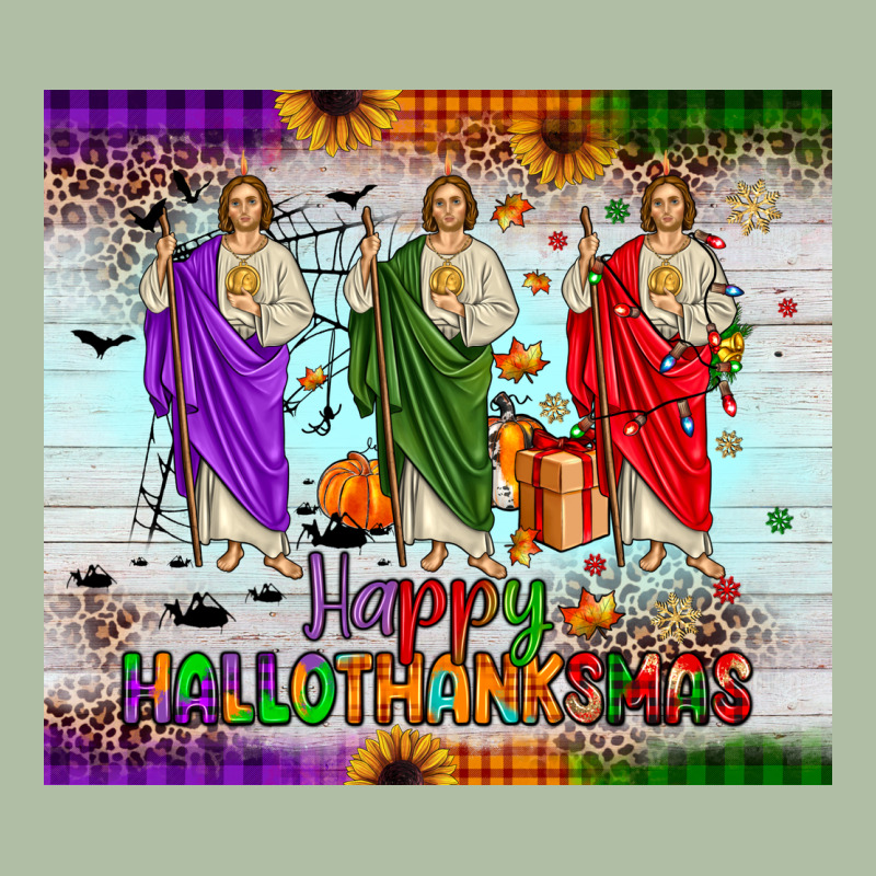San Judas Happy  Hallothanksmas Urban Heavy Tee by JahusDesignShop | Teevron