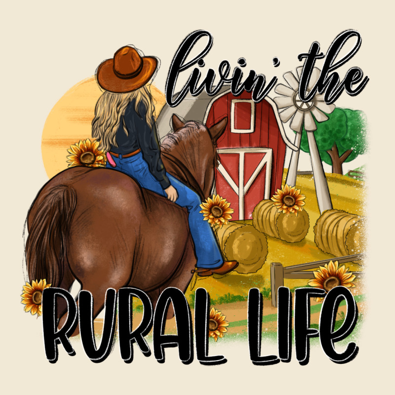 Livin The Rural Life Premium Tee by MaliasSmallBusiness | Teevron
