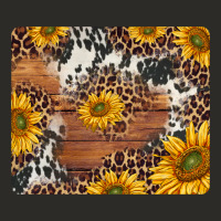 Sunflowers Cowhide Leopard Mousepad Heavy Core Tee | Teevron
