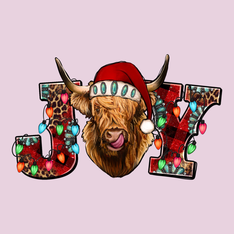 Joy Highland Cow Ladies Tee by Jasminsmagicworld | Teevron