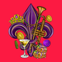 Fleur De Lis Mardi Gras Zipper Hoodie | Teevron
