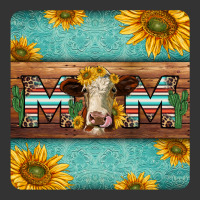 hereford cattle mom coaster | Teevron