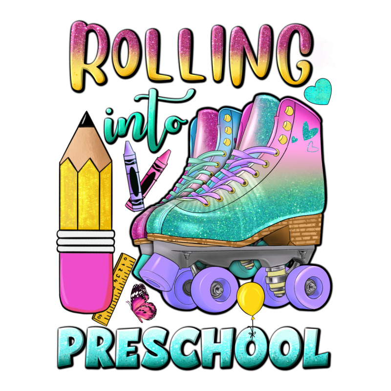 Rolling Into Preschool Classic Tee by BundleAndBundleShop | Teevron