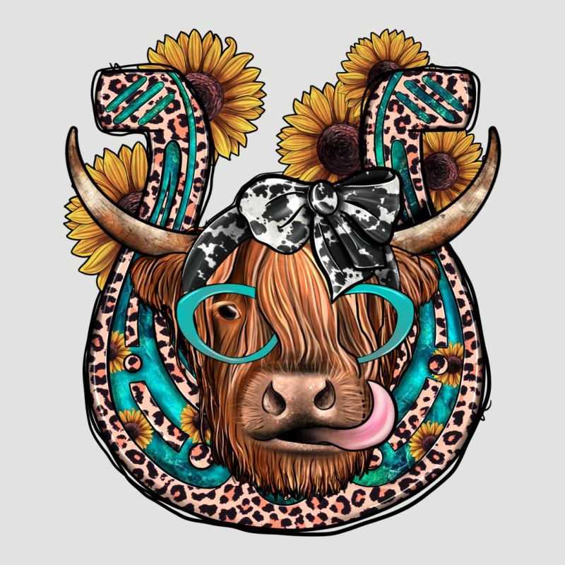 Highland Cow Horseshoe Classic Tee by JahusDesignShop | Teevron