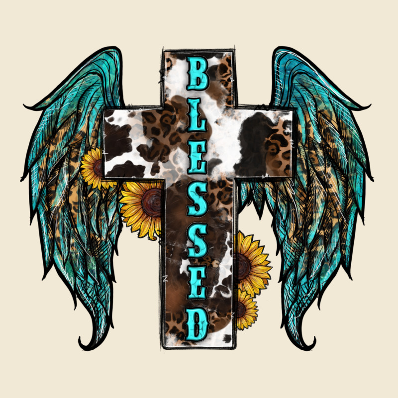 Western Wings Cross Blessed Ladies Tee by RanaPortraitStore | Teevron