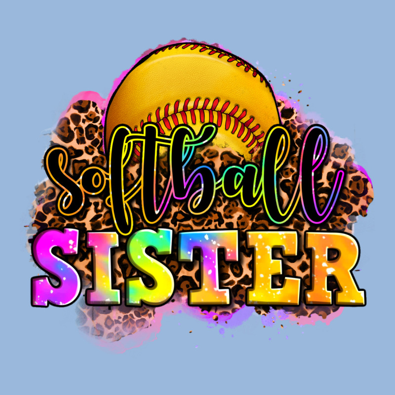 Softball Sister Premium Hoodie by OliviaCreatesArt | Teevron