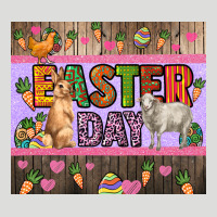 Easter Day Farm Animals Tumbler Zipper Hoodie | Teevron
