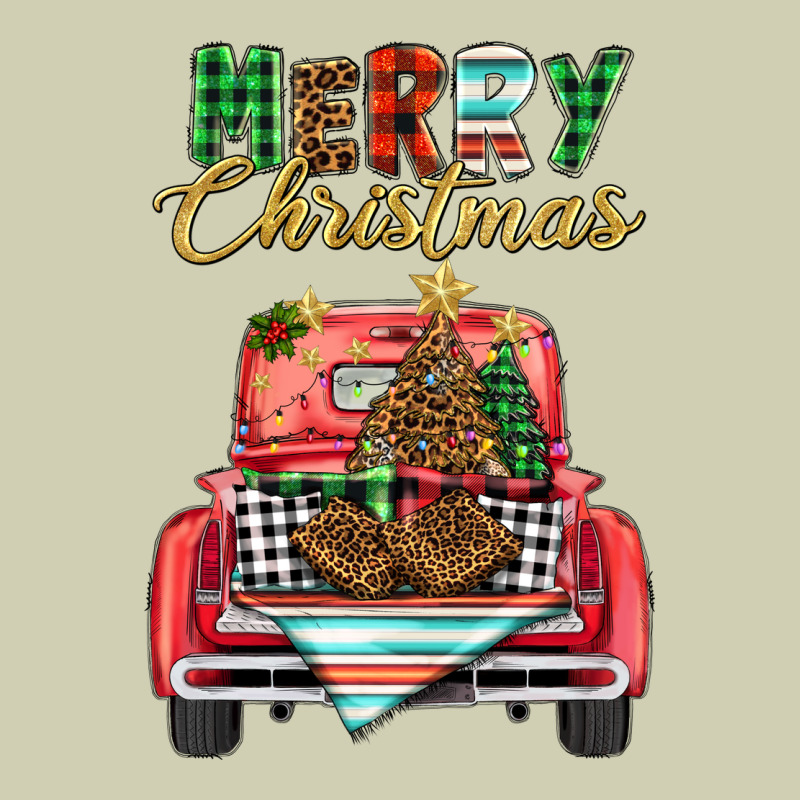 Merry Christmas Truck Heavy Core Tee by BarkalooDesign | Teevron