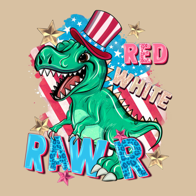 Red White Rawr Heavyweight Hoodie by FaDigitalArtStudio | Teevron