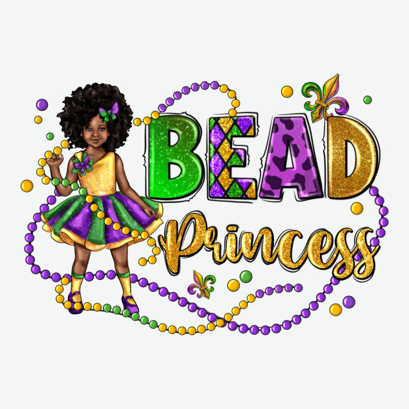 Bead Princess Mardi Gras Urban Heavy Tee by LillyAllenDesigns | Teevron