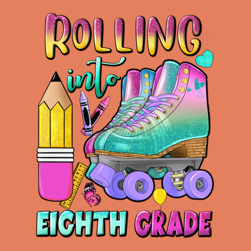 Rolling Into Eighth Grade Classic Tee by BundleAndBundleShop | Teevron