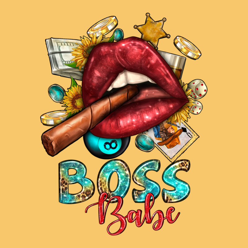 Western Boss Babe Cigar Lip Vintage Hoodie by BundleAndBundleShop | Teevron