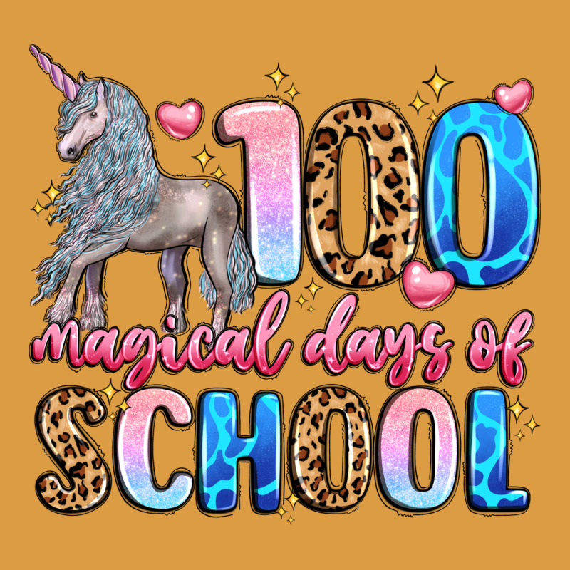 100 Magical Days Of School Urban Heavy Tee by LillyAllenDesigns | Teevron