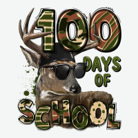 100 Days Of School Hunting Deer Urban Heavy Tee | Teevron