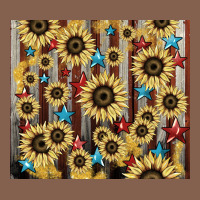 America Flag Sunflower Star Tumbler Zipper Hoodie | Teevron