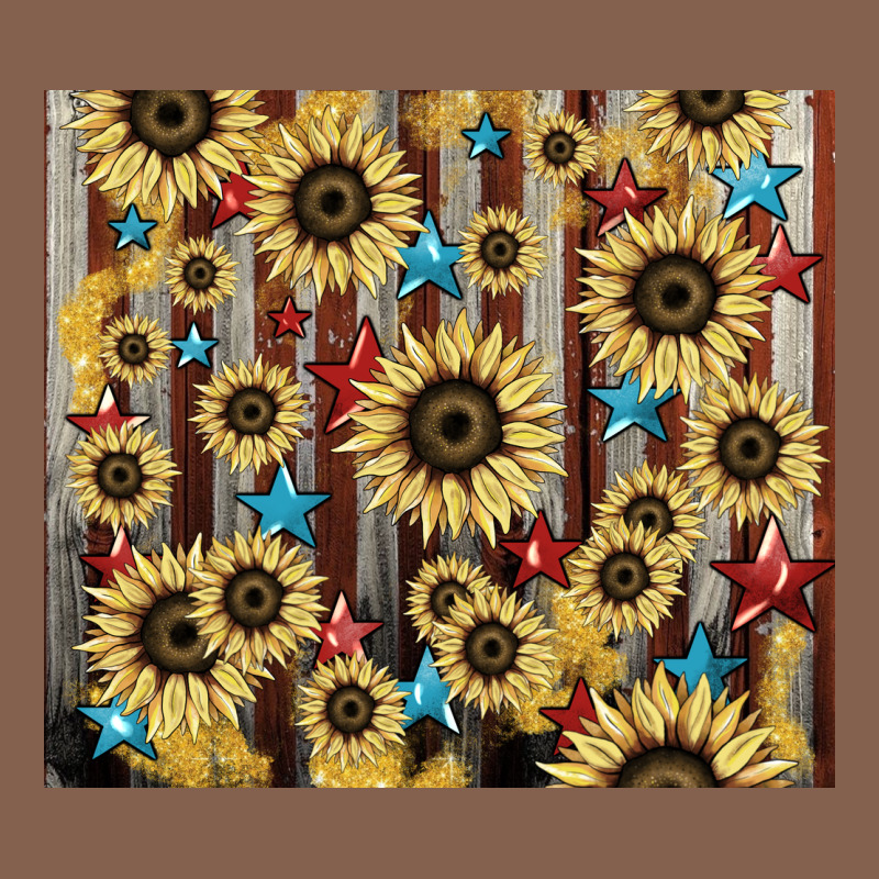 America Flag Sunflower Star Tumbler Zipper Hoodie by HowdyJamesFarm | Teevron