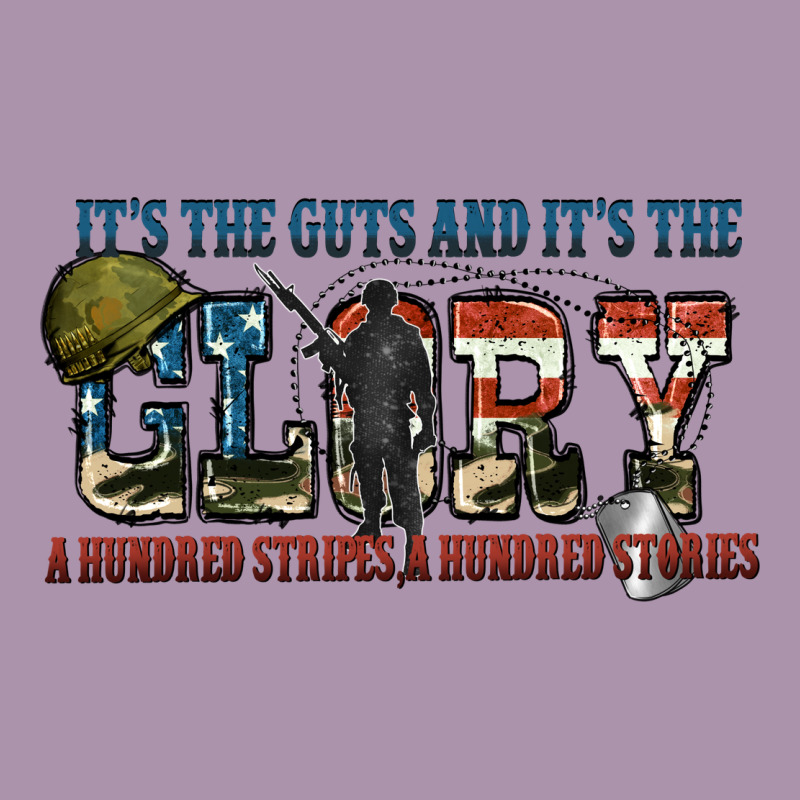 It's The Guts And It's The Glory A Hundred Stripes Heavyweight Hoodie by FaDigitalArtStudio | Teevron