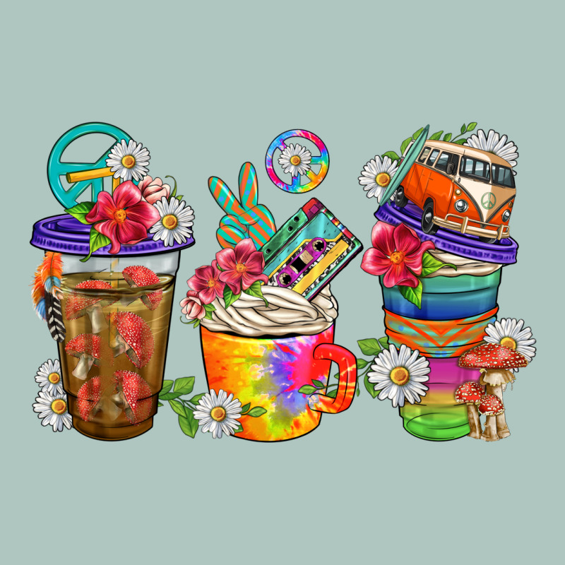 Hippie Coffee Cups Bbs Premium Sweatshirt by BundleAndBundleShop | Teevron