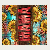 Mama Sunflower Zipper Hoodie | Teevron