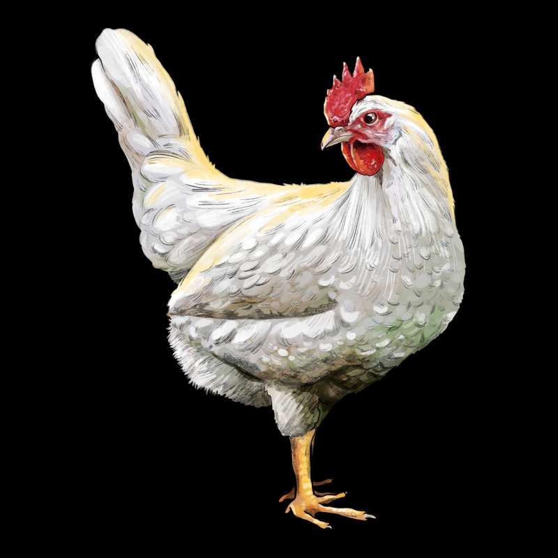 Leghorn Chicken Ladies Tee by LillyAllenDesigns | Teevron