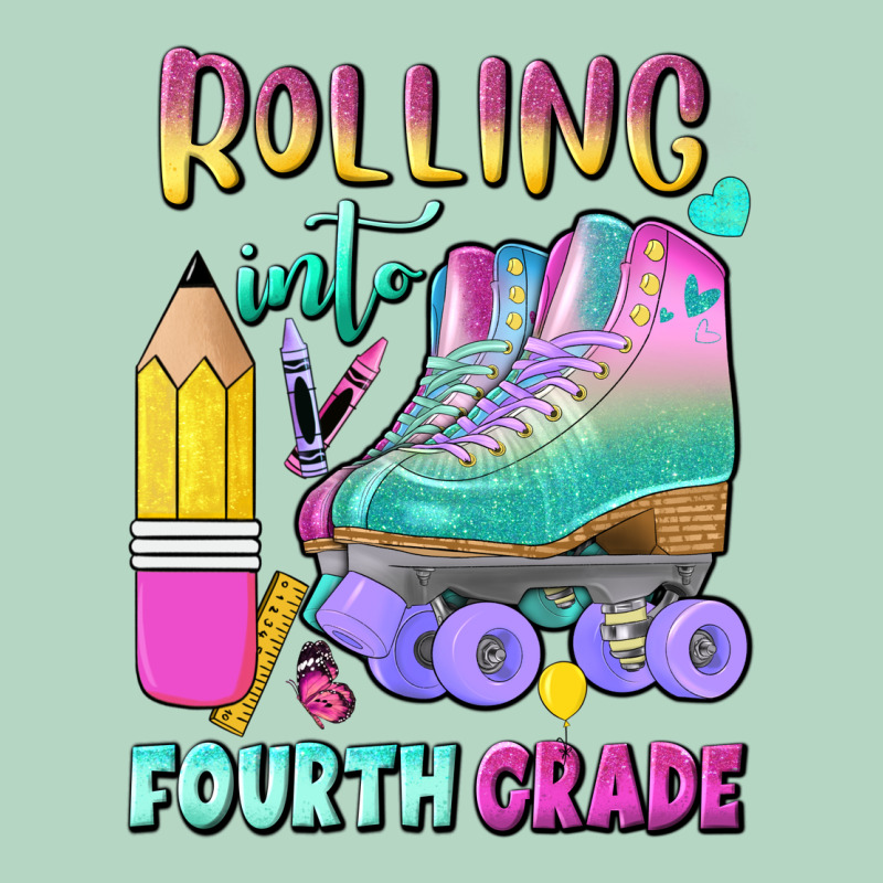Rolling Into Fourth Grade Classic Tee by BundleAndBundleShop | Teevron