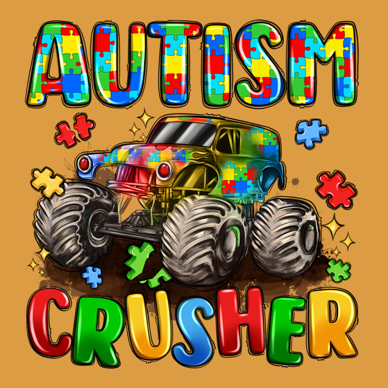 Autism Crusher Urban Heavy Tee by LillyAllenDesigns | Teevron