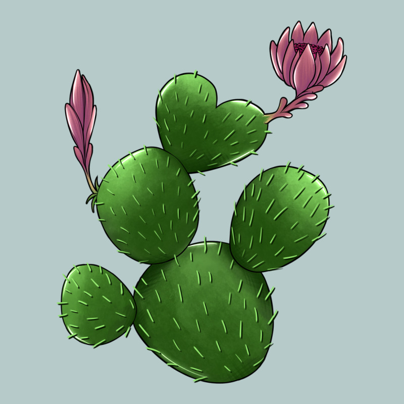 Heart Cactus Heavy Core Tee by Jasminsmagicworld | Teevron