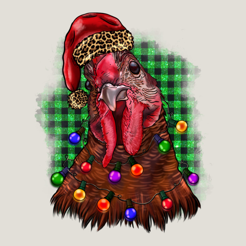 Christmas Rooster Heavy Core Tee by BarkalooDesign | Teevron