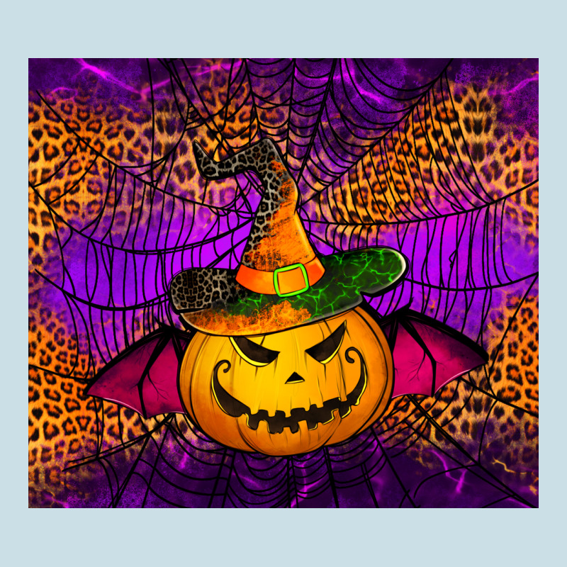 Halloween Jack O'lantern Tumbler Ladies Tee by Jasminsmagicworld | Teevron