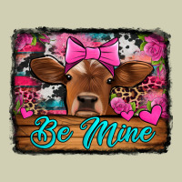 Be Mine Valentine's Day Cow Heavy Core Tee | Teevron